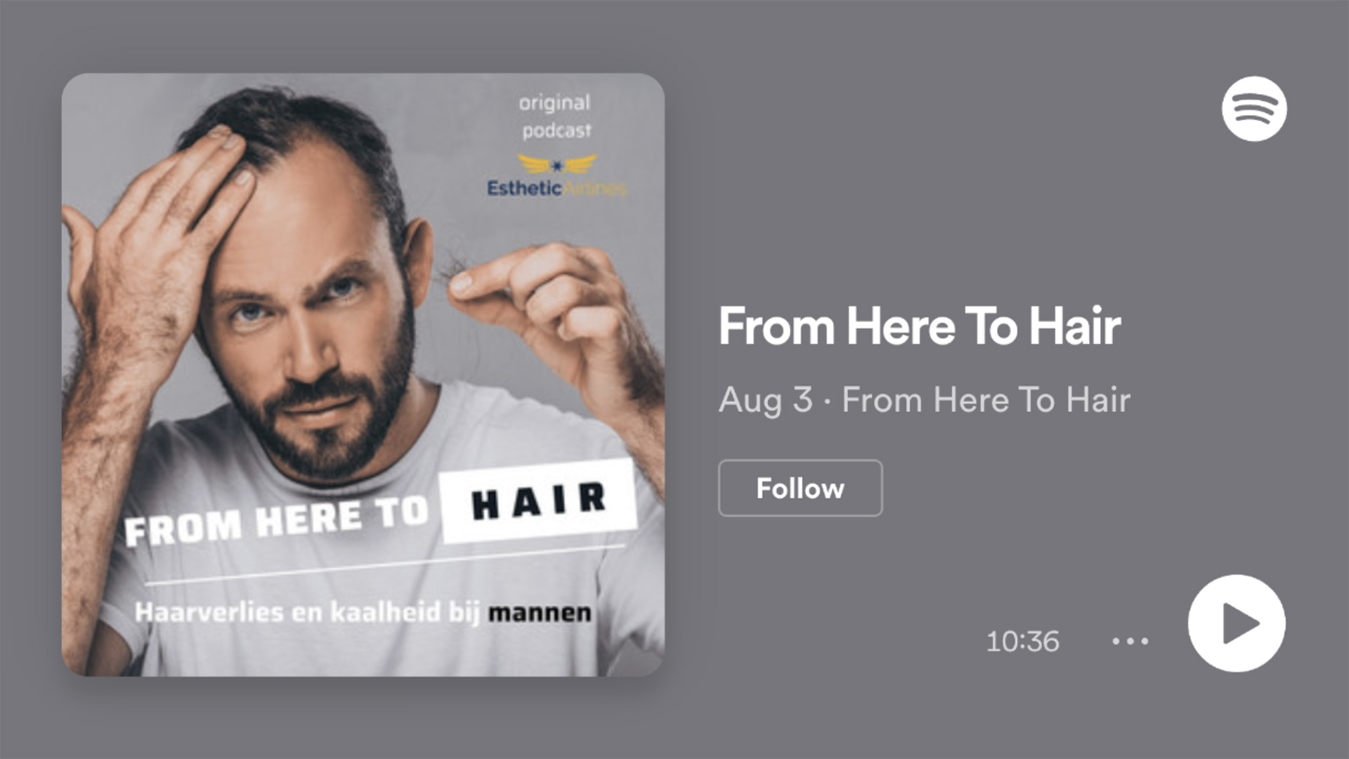 Podcast 'From Here to Hair' van Ivann Vermeer en Esthetic-Airlines